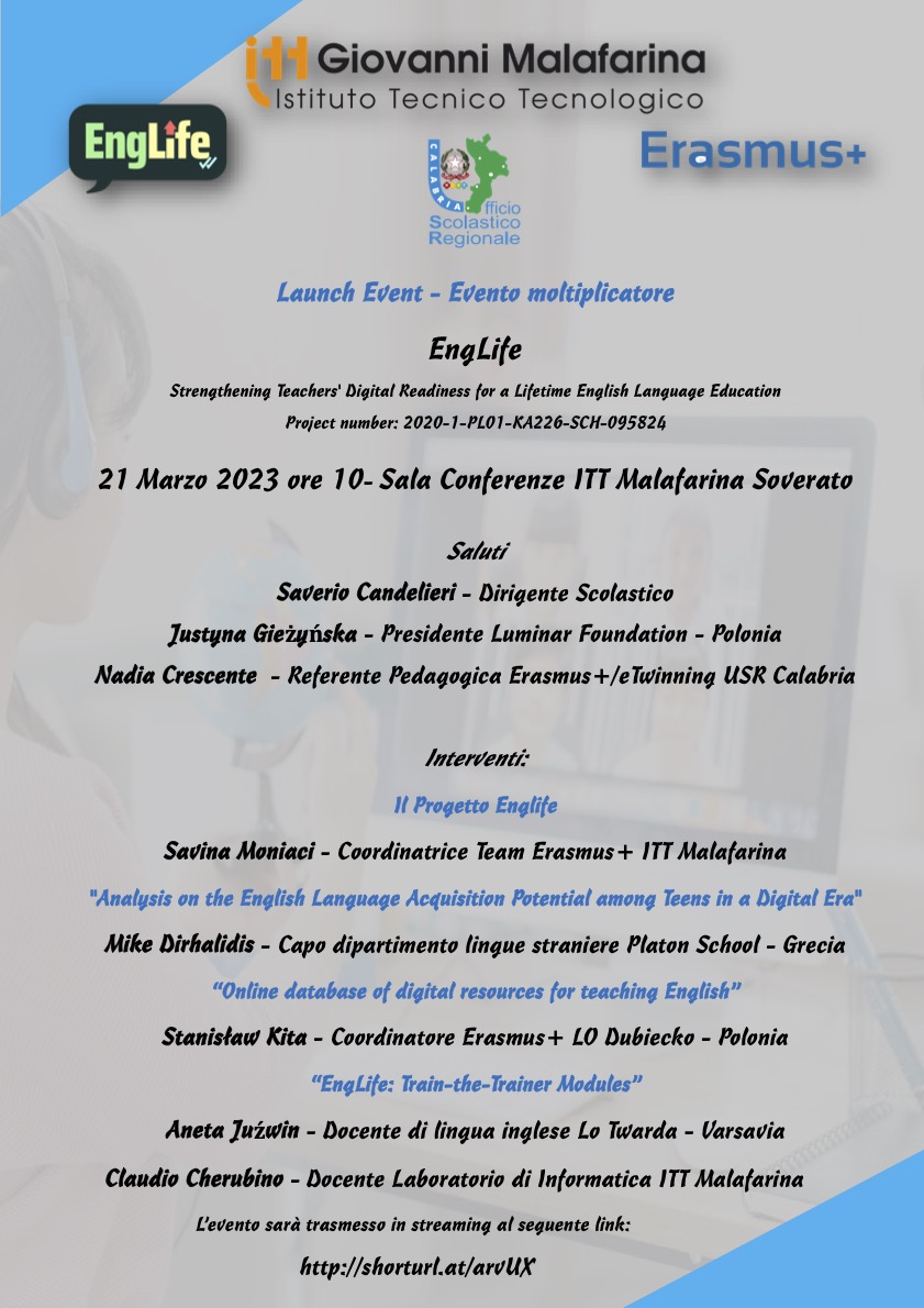 poster evento englife italia